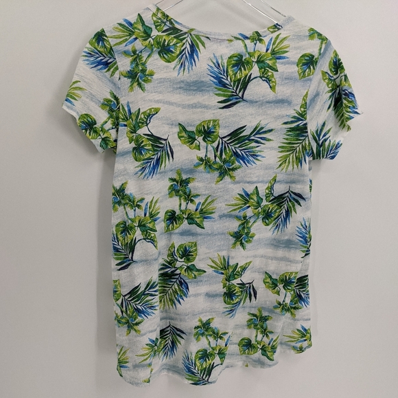 Fresh Produce Palm Tree Tropical Tee Shirt Top USA - Picture 4 of 8